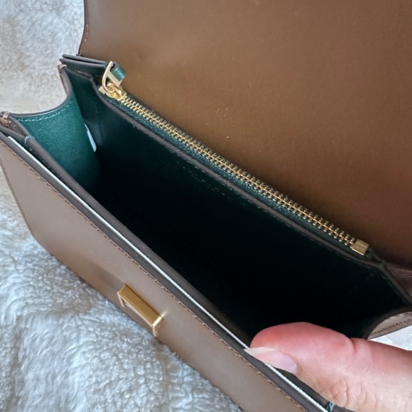 NWT!RARE! Tory Burch Small Eleanor Bag in Moose/Brown Women's Shoulder Bag 73589 - Picture 11 of 14